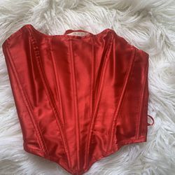 New Red Corset