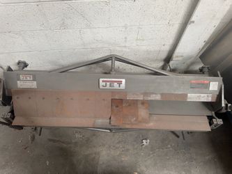 JET 50" 16ga Steel-rated finger brake/bender