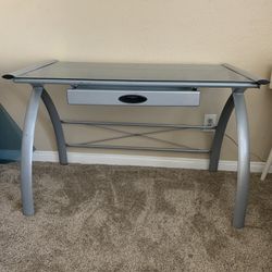 Glass Desk 