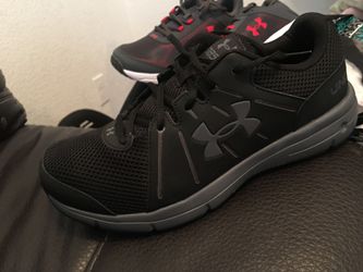 All black under armor new size 9