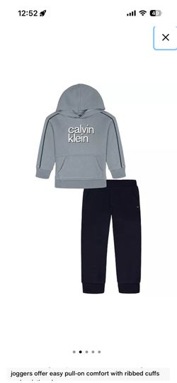 Calvin Klein Boys 4T Outfit Set – New in Bag”