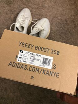 Adidas Yeezy Boost 350 V2 Cream White Size 12