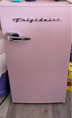 Pink Retro Mini Fridge