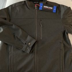 SIZE L HEATHER BROWN MENS K.S. JACKET