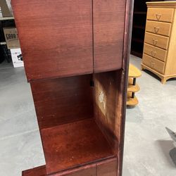Desk, Book Shelve And Filing Cabinet 