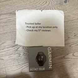 Garmin Instinct Solar, Rugged Outdoor Smartwatch with Solar Charging Capabilities, Built-in Sports Apps and Health Monitoring, Graphite