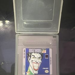 Batman Return Of The Joker GAMEBOY Game 