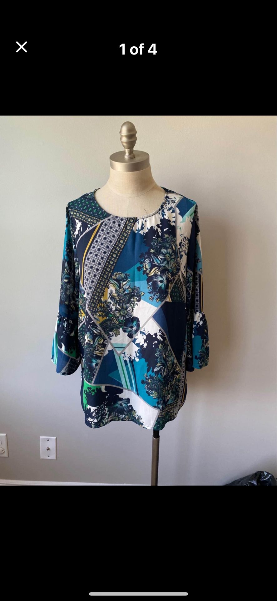 Blouse Top Shirt Bundle Size Medium