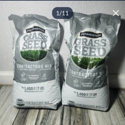 TWO- Pennington Contractors Grass Seed Mix Central 7 lb