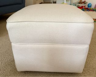 Gliding Ottoman - Beige/Cream - Namesake Willa & Alden