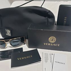 Versace Glasses And Small Bag