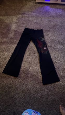Black leggings with diamonds