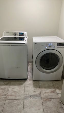 Samsung washer and LG dryer