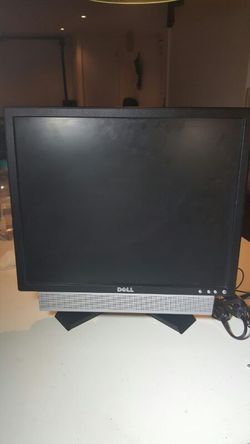 Dell 19 inch computer monitor LCD flat screen