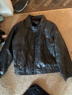 Valentino leather jacket size M