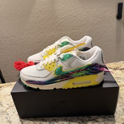 Nike Air Max 90 Grateful Dead University of Oregon IM2511-100 Men’s Size 11 Brand New