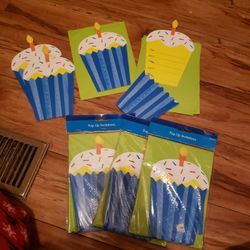Cupcakes Party Invitations