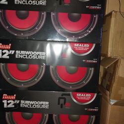 New Sealed 12" Subwoofer Box