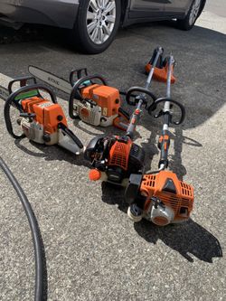 Stihl Chainsaws And Echo Garden Equipment