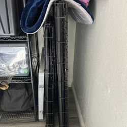 Two Large/XL Folding Dog Crates