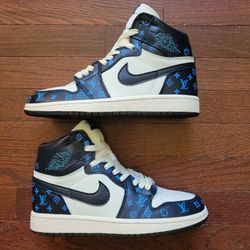 Custom Jordan 1   sz 7.5