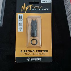 3 Prong Ported Muzzle Brake