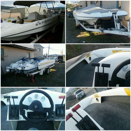 Windjet boat roketa joyner off road go kart and custom rock crawler project