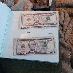 Rare Five Dollar Bills