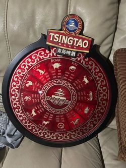 Vintage Tsingtao Beer Chinese Zodiac hanging