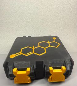 STRATA 3D Prints - TRT Peptide Snaplock Travel Case