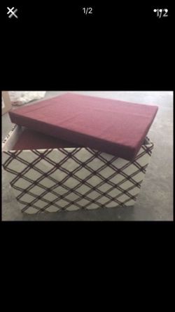 Large storage box with lid