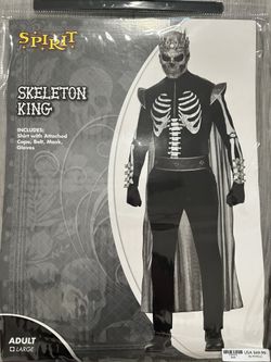 Skeleton King Adult Costume