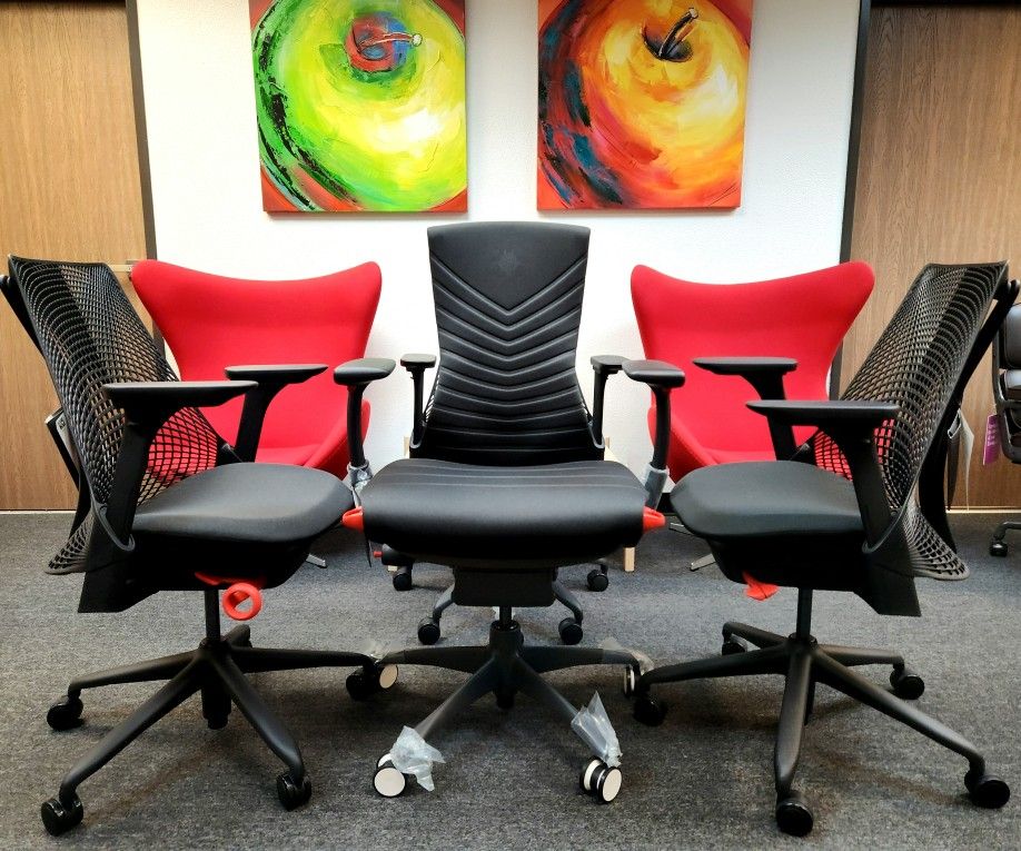 💥BRAND NEW💥40% OFF💥 HERMAN MILLER LOGITECH X GAMING EMBODY - SAYL - AERON - CHAIRS💥ALL COLOR OPTIONS IN STOCK💥PICK-UP 💥DELIVERY 💥SHIP💥