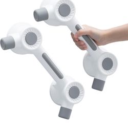 TAILI Grab Bars for Bathtubs and Showers, 2 Pack Super Strong Adhesive Grab Bar for Seniors, Safety Grip for Microcrack Tile, Shower Handles Rails for