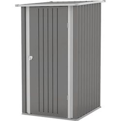 Patiowell 3-ft x 3-ft Galvanized Steel Storage Shed