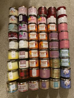 Bath And Body Works 3 Wick Candles 