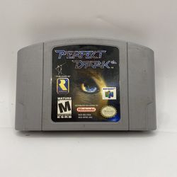 Perfect Dark Nintendo N64 2000 Authentic Tested Cartridge Only GOAT Game Cart