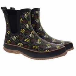 Western Chief Ladies Chelsea Rainboot ~ Black