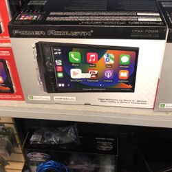 Power Acoustik 7 Inch Apple CarPlay And Android Auto Stereo 