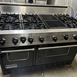 Viking 48” Gas Range Stainless Steel
