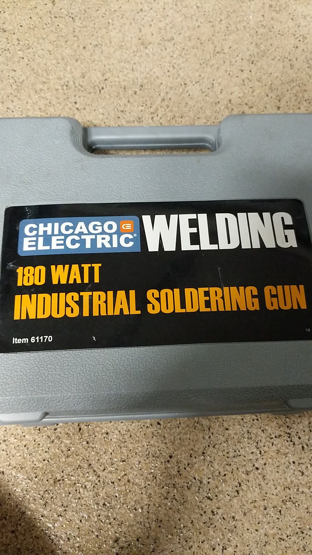 Industrial soldering gun