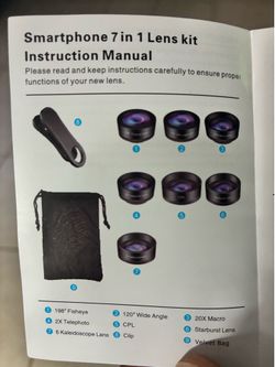 Smartphone 7 in 1 Lens Kit