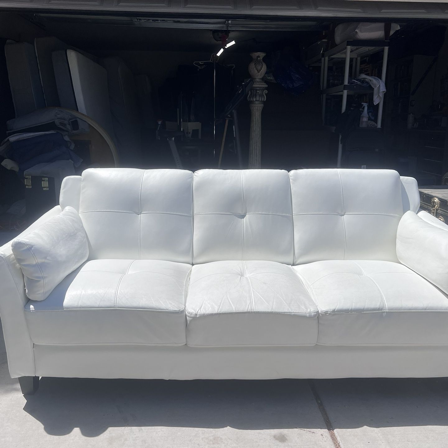 White Single Sofa! 