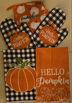 Oven Mitts Set