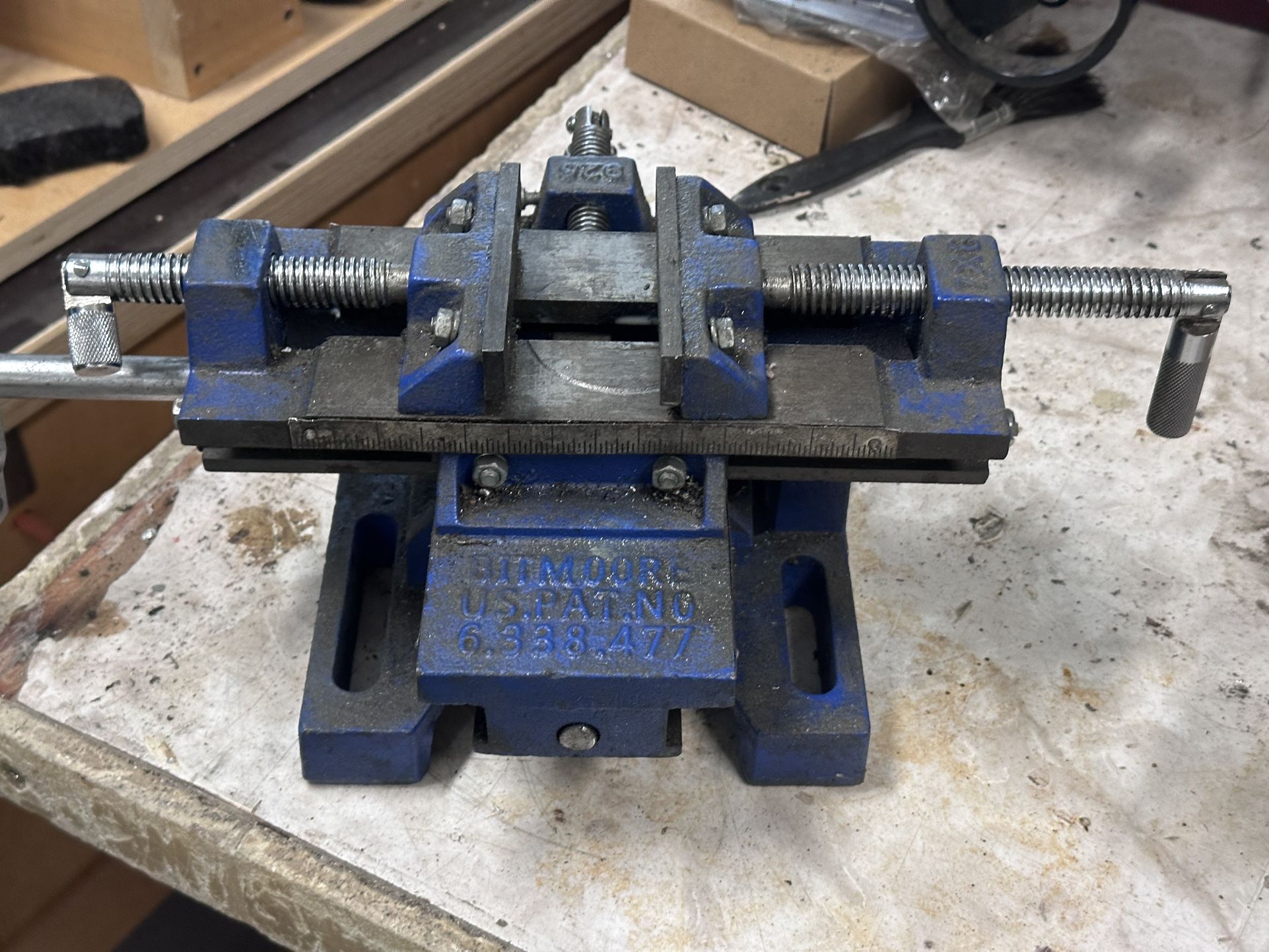 XY Cross Drill Or Mill Vise.