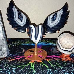 Beautiful Black Agate Set