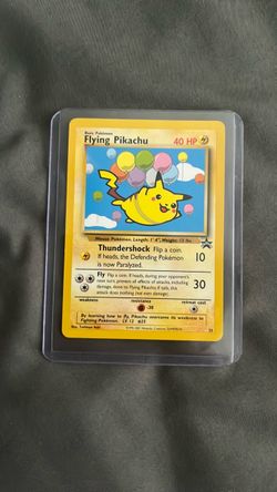 Flying Pikachu PROMO Pokemon Card