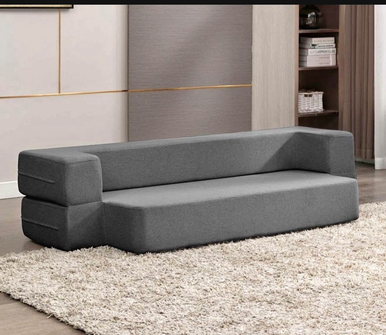 Queen Convertible Sofa Bed (New)
