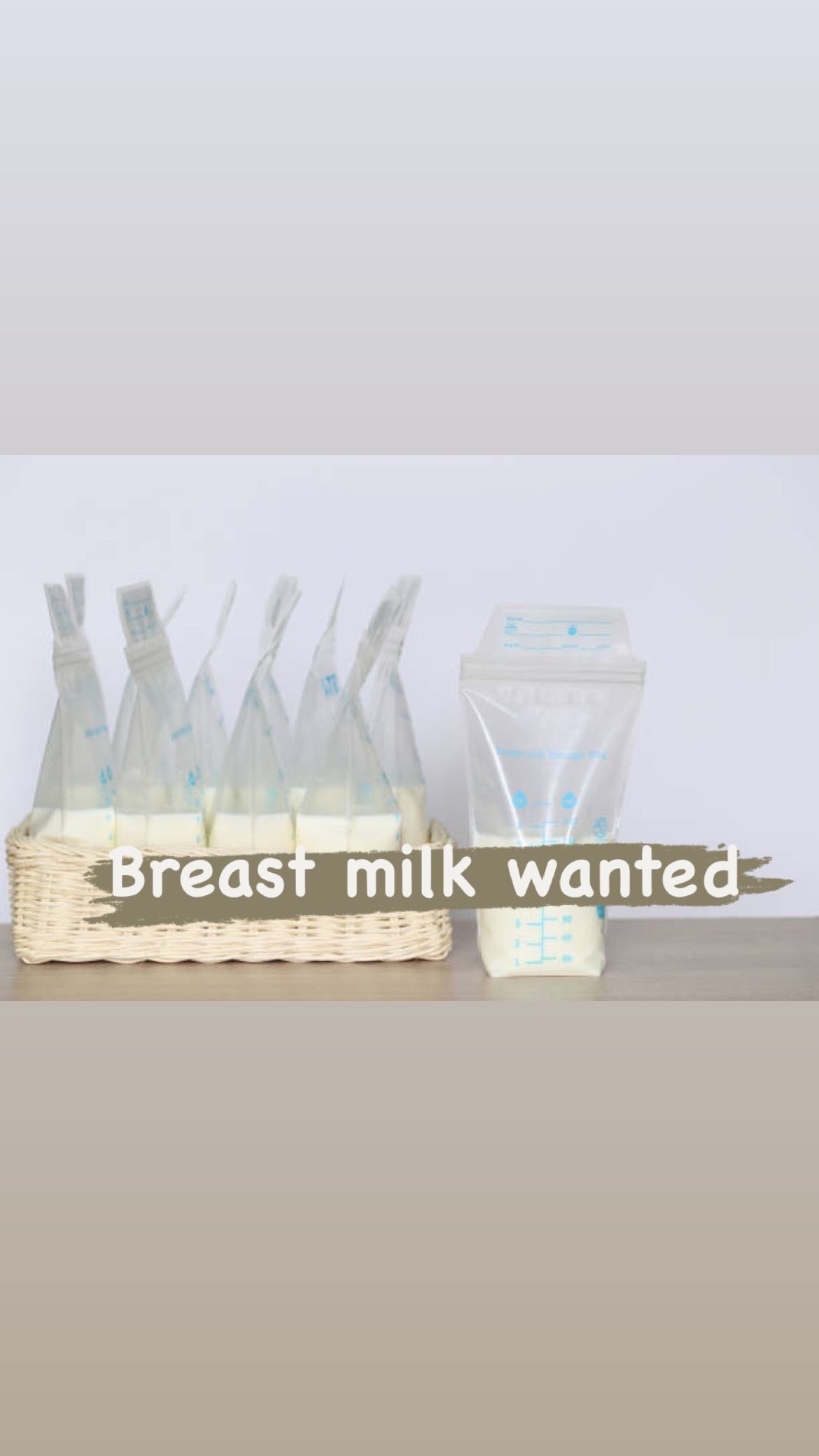 Free Storage/ Breast Milk/ Bags 