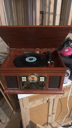 Record, cd, radio and Bluetooth player
